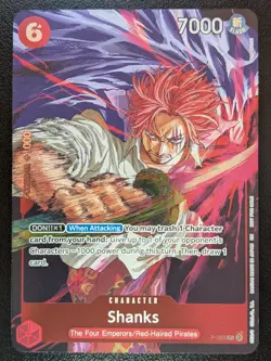 Shanks P-083 Promo (P) - One Piece TCG - EVENT PACK FRESH FOIL NM NEAR MINT - Image 1