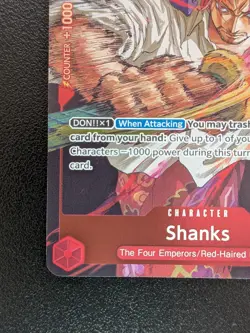 Shanks P-083 Promo (P) - One Piece TCG - EVENT PACK FRESH FOIL NM NEAR MINT - Image 3