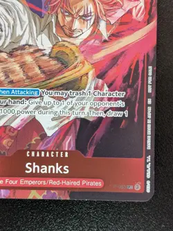 Shanks P-083 Promo (P) - One Piece TCG - EVENT PACK FRESH FOIL NM NEAR MINT - Image 4