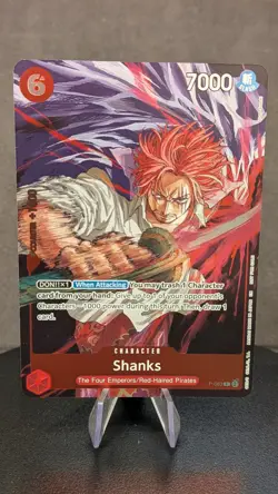 Shanks P-083 Promo (P) - One Piece TCG - EVENT PACK FRESH FOIL NM NEAR MINT - Image 1