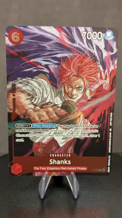 Shanks P-083 Promo (P) - One Piece TCG - EVENT PACK FRESH FOIL NM NEAR MINT - Image 4