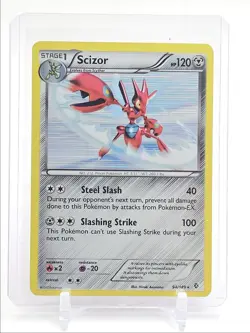 SCIZOR 2012 POKEMON B&W BOUNDARIES CROSSED RARE HOLO A 94/149 Q0107 - Image 1