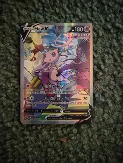Pokemon Mew V 251/264 Ultra Rare Full Art Holo Fusion Strike TCG Card NM - Image 1