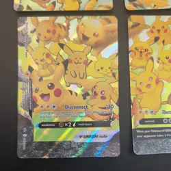 2021 Pikachu V-Union 4-card set Black Star Promo card SWSH139 SWSH142 Pokemon - Image 2