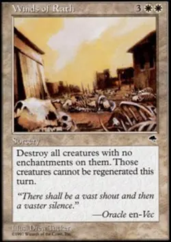 MTG Winds of Rath, Tempest, Heavily Played, English - Image 1