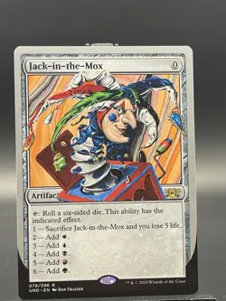 Jack in the Mox- Unsanctioned MTG NM - Image 1