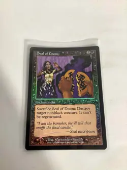 MTG Magic The Gathering Seal Of Doom Nemesis 70/143 Common Foil M/NM - Image 1