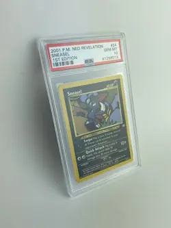 Pokemon Neo Revelation 1st Edition Sneasel 24/64 PSA 10 GEM MINT - Image 1