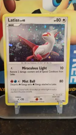 LATIAS Lv. 45 POP Series 7 POKEMON Holo 2008 Trading Card 3/17 - Image 1