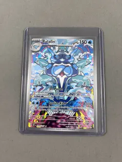 Pokemon TCG Palafin 200/197 Obsidian Flames Holo Illustration Rare Full Art - NM - Image 1
