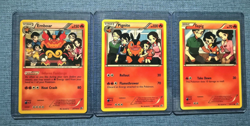 2013 Pokemon B&W Legendary Treasures Tepig 25/113 Pignite 26/113 Emboar 27/113 - Image 1