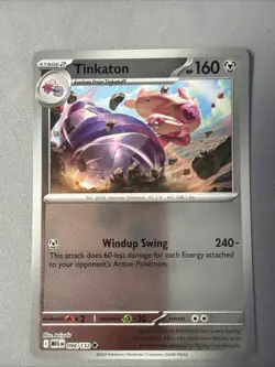 Pokemon TCG * Mega Evolution * 98/132 Tinkaton REVERSE HOLO UNCOMMON * FRESH PK - Image 1
