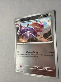 Pokemon TCG * Mega Evolution * 98/132 Tinkaton REVERSE HOLO UNCOMMON * FRESH PK - Image 2