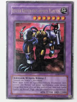 Letzter Krieger eines anderen Planeten LON-G077 Ultra Rare DE VG YUGIOH - Image 1
