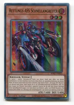 Yu-Gi-Oh! Rettungs Ass Schnellangreifer Ultra Rare BPRO-DE023 - Image 1