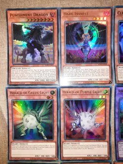 Yugioh - Lotto 12x Herald/Judgment Dragon/Ancient Gear/T.g./Clear Vice/Honest - Image 2