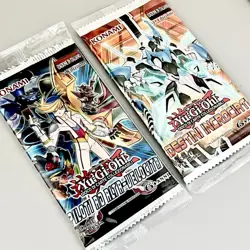 Yu-Gi-Oh 2 Sealed Booster Card Pack Bundle 1st Edition Promo Vintage Rare YuGiOh - Image 1