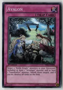 Yugioh Avalon PRIO-EN088 1st Edition Super Rare NM - Image 1