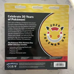 Pokemon TCG: Pokemon Day 2026 Collection Box - 30th Anniversary - IN HAND 🔥 - Image 2