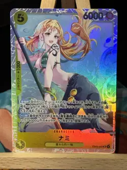 Nami One Piece Card Japanese EB03-053 SR Heroines Edition NM - Image 1