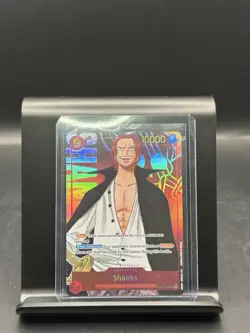 Shanks Alternate Art Parallel OP01-120 Sec Romance Dawn NM Alt Art - Image 1