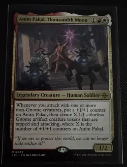 MTG Anim Pakal, Thousandth Moon The Lost Caverns of Ixalan Regular Near Mint NM - Image 1