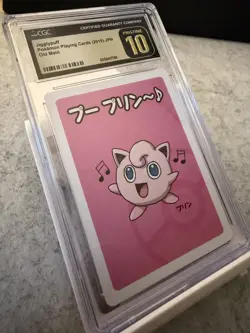 ✨✨✨ CGC 10 Pristine Jigglypuff Old Maid 2019 Japanese Card - Image 1