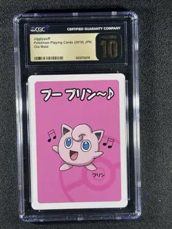 Jigglypuff Old Maid 2019 Japanese Pokemon Card CGC 10 Pristine - Image 1