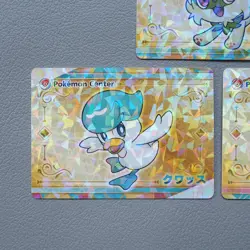 Pokemon Center Partner Card Scarlet & Violet Promo Sprigatito Fuecoco Japan g826 - Image 3