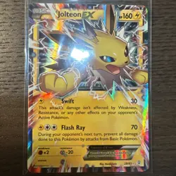 Jolteon EX - 28/83 Generations Holo - Pokemon TCG Card - LP #1 - Image 1