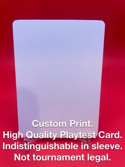 MTG Teferi's Protection FOIL Playtest Card Homer Simpson Magic NM COMMANDER EDH - Image 2