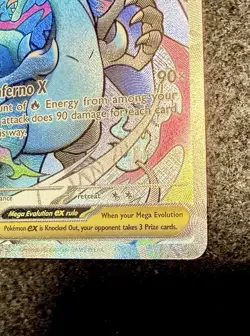 Pokemon TCG Mega Charizard X ex 023 Me: Mega Evolution Promo Holo Gradeworthy 💎 - Image 5