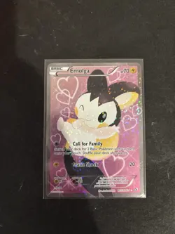 Emolga RC23/RC25 Radiant Collection Full Art Pokemon Card Legendary Treasures - Image 1