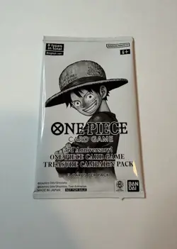 3rd Anniversary Treasure Campaign Pack One Piece Card Game English Sealed X8 Lot - Image 2