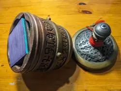 100 Card Commander Darksteel Forge Marsh FlatsEDH Sensei's Divining Top Deck Box - Image 4