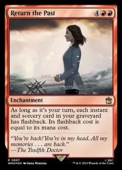 MTG Return the Past - Surge Foil, Doctor Who, Lightly Played, English - Image 1