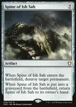MTG Magic the Gathering Spine of Ish Sah (220/332) Commander Anthology 2018 LP - Image 1