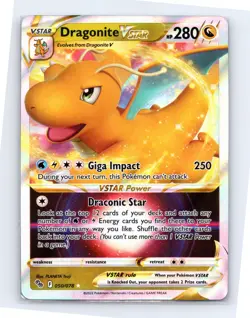 Dragonite VSTAR 050/078 - Pokemon Pokemon Go - Ultra Rare - NM - Image 1