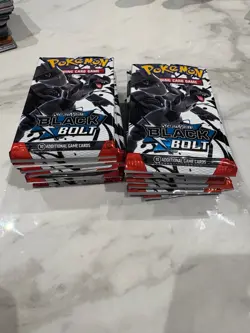 Pokemon TCG Black bolt 19 opened packs inc bulk reverse and holo - Image 1