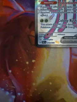 Pokemon TCG Toedscruel ex Scarlet & Violet: Paldean Fates 213/091 Holo Shiny... - Image 5