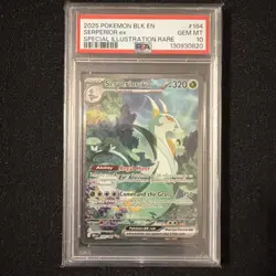 Pokemon TCG Serperior EX Sir 164/086 Black Bolt PSA 10 - Image 1