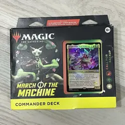 Magic The Gathering March of the Machine Commander Deck - Call for Backup MTG!! - Image 5