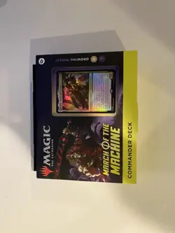 Magic: The Gathering March of the Machine Commander Deck Growing Threat Sealed - Image 1
