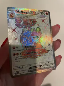 Magcargo EX 191/167 Ultra Rare Twilight Masquerade Pokemon TCG - Image 3