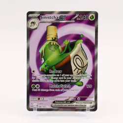 Sinistcha ex - 189/167 Twilight Masquerade Full Art Pokemon - NM/MINT - Image 1