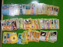 Vintage Pokemon 122 Card Lot - 1999/2010/2024 | Fossil, NeoGenesis, Team Rocket - Image 1
