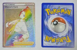 Cheren's Care (Secret) 177/172 Brilliant Stars Holo Pokemon TCG & Bonus Card - Image 1
