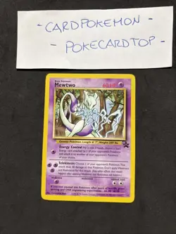 Pokemon Card Mewtwo 12-Eng-No Holo-nm/mint! - Image 1