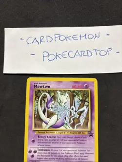 Pokemon Card Mewtwo 12-Eng-No Holo-nm/mint! - Image 2
