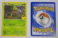 Treecko 003/025 McDonald's 25th Anniversary Holo Pokemon TCG & Bonus Card - Image 1